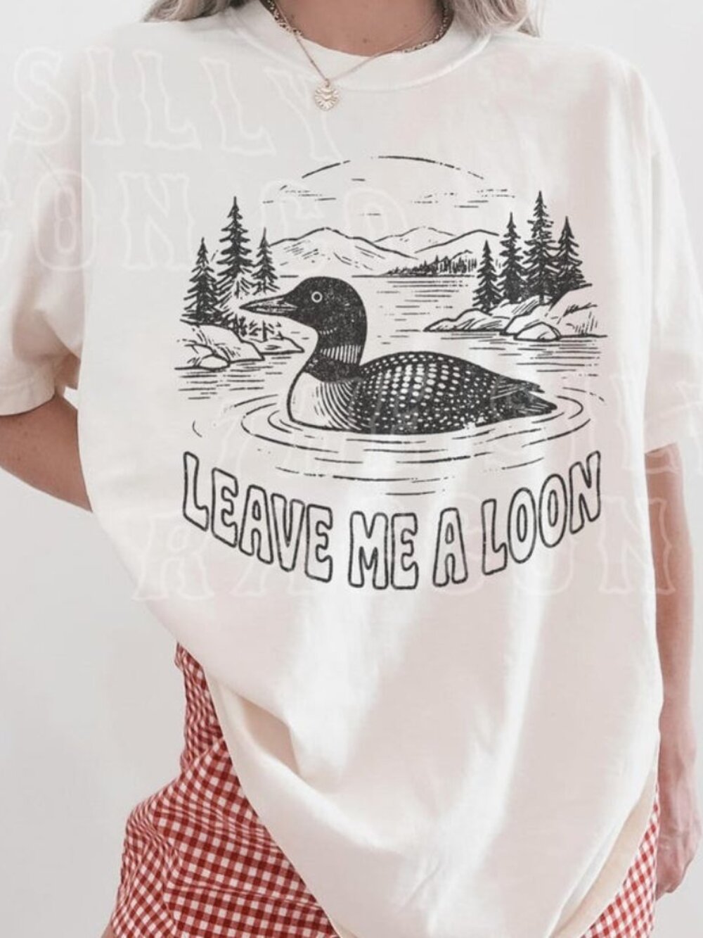 Funny Loon Pun Shirt Leave Me A Loon Tee